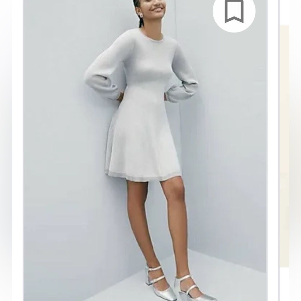 J Crew Lurex Twist Back Dress NWT
